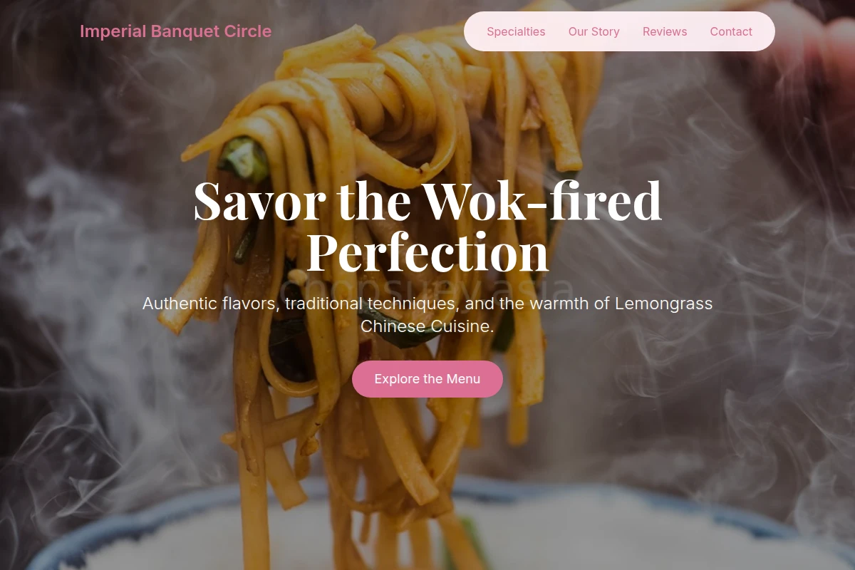 Lemongrass Chinese Food