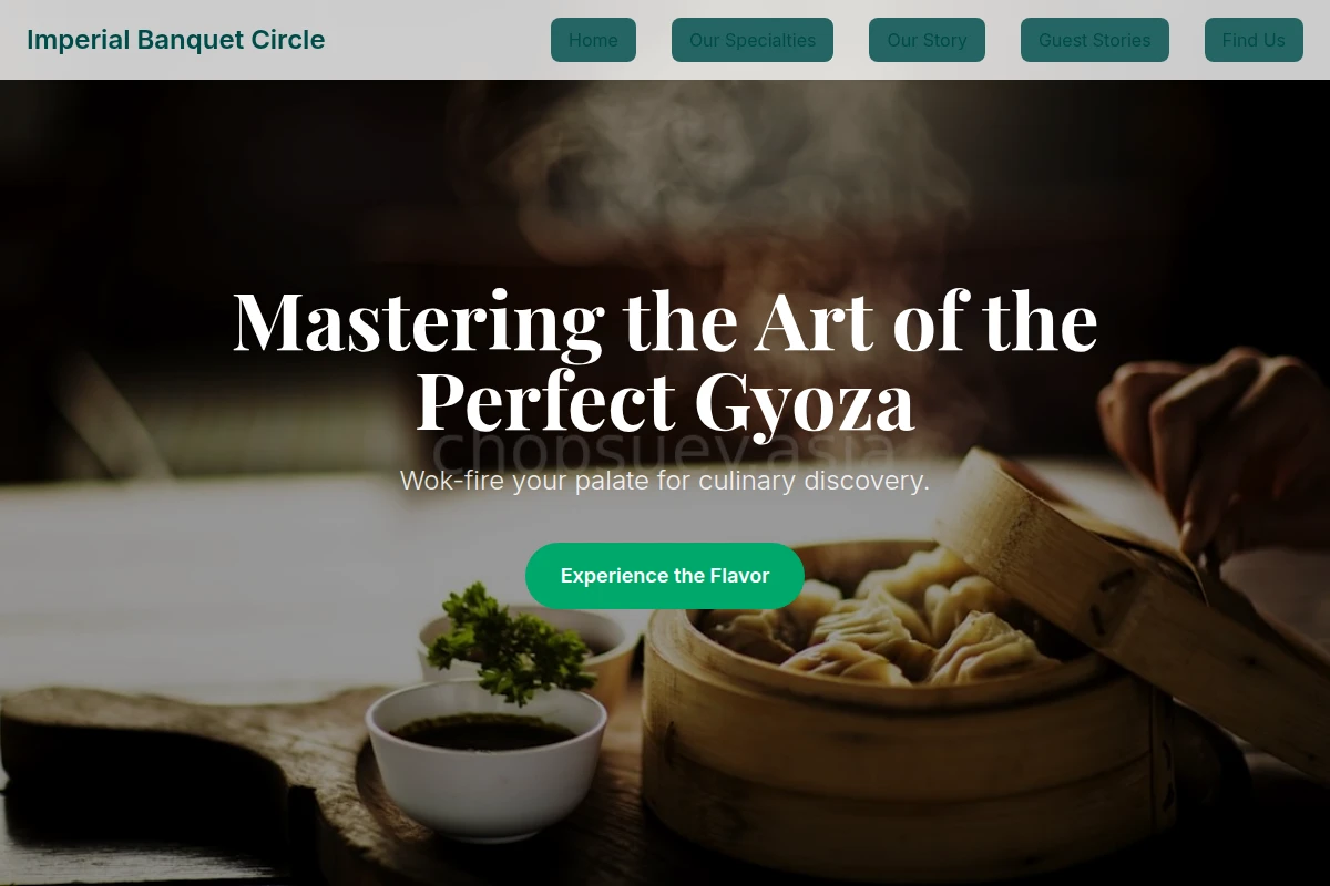 Gyoza Chinese Food