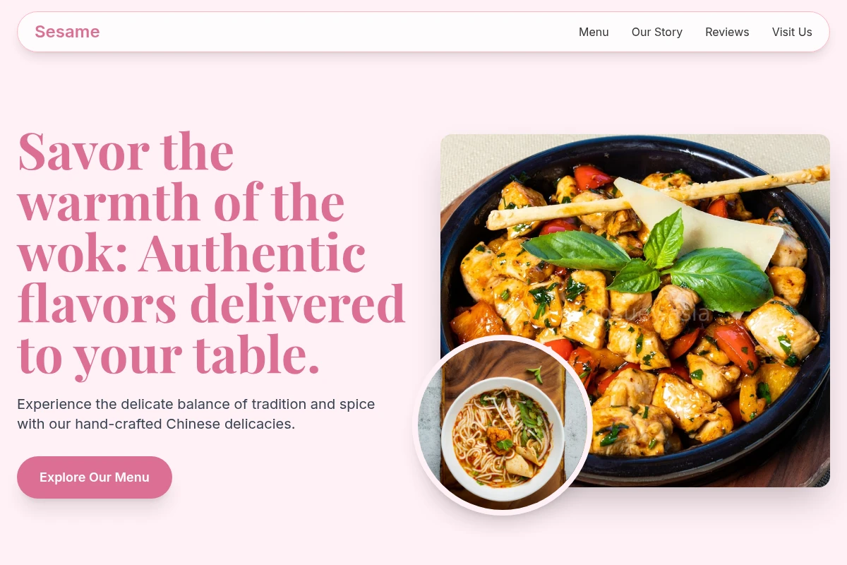 Sesame Chinese Food