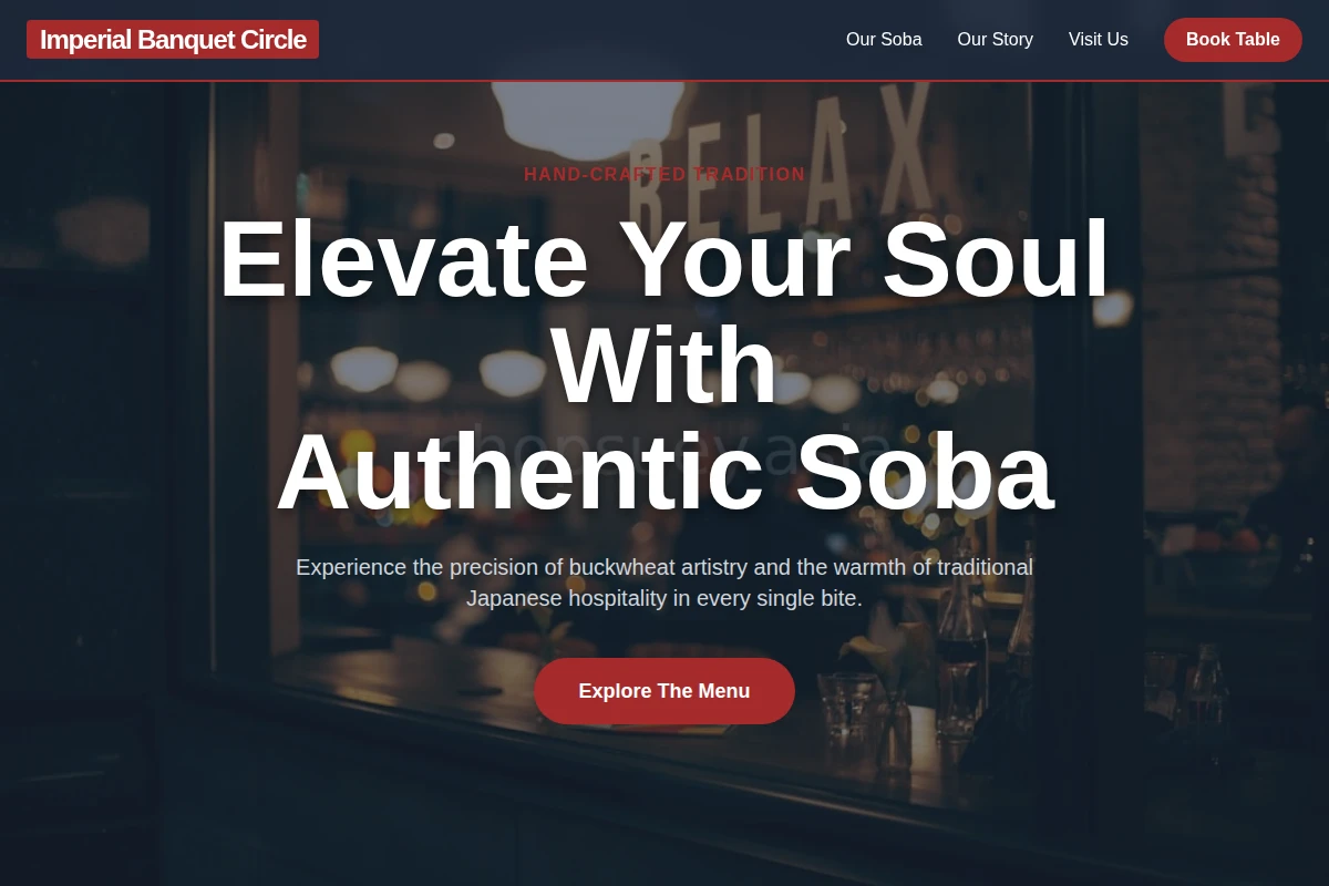 Soba Restaurant